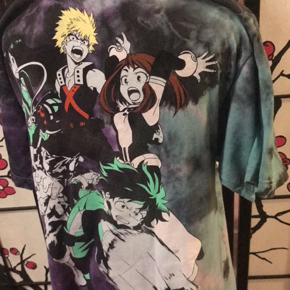 My Hero Academy funimation front and back designs size M - Picture 6 of 8